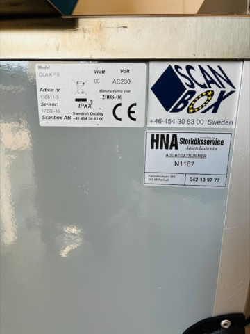 1603736-13 Kylvagn - Scanbox GLA KP 8
