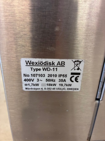 1603737-4 Tunneldiskmaskin WD 11