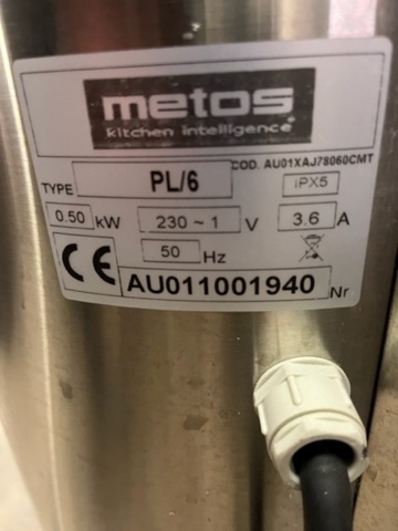 1603743-7 Potatisskalare PL6 Demokörd