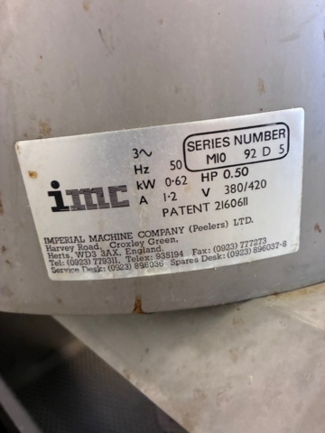 1603752-4 IMC Potatisskalare
