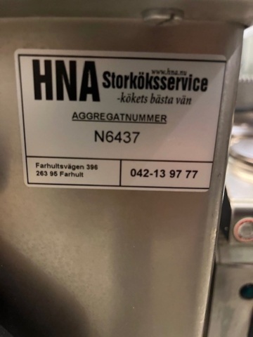 1603755-6 Getinge kokgryta M3 150 Liter