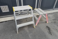 1484683 Two Wibe stepladders
