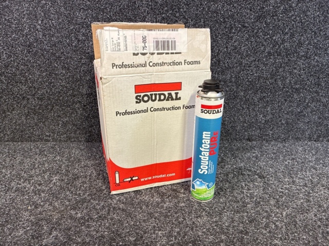 1602779-2 11 st Fogskum SOUDAL Soudafoam PURe 700 ml