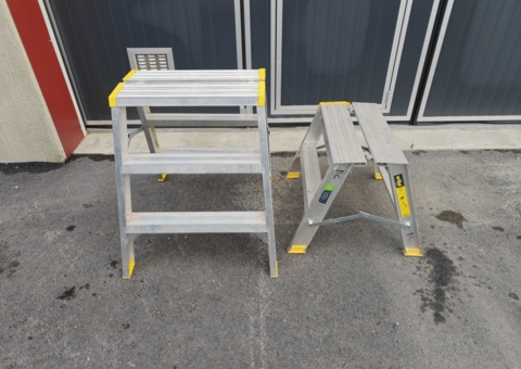 Two Wibe stepladders
