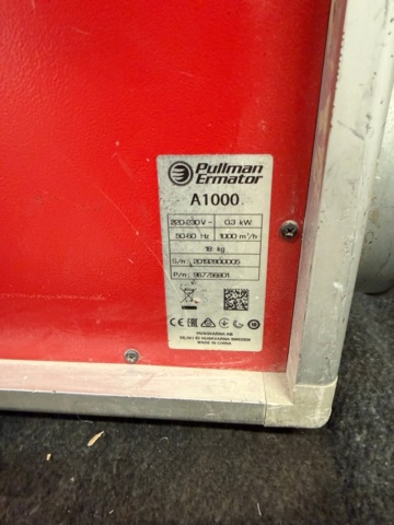 1352335-5 Husqvarna A1000 luftrenare