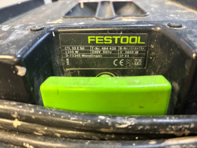 1600241-5 Dammsugare 2 st - Festool, Nilfisk