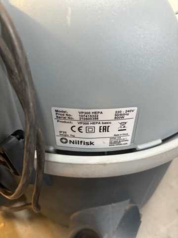 1600241-9 Dammsugare 2 st - Festool, Nilfisk