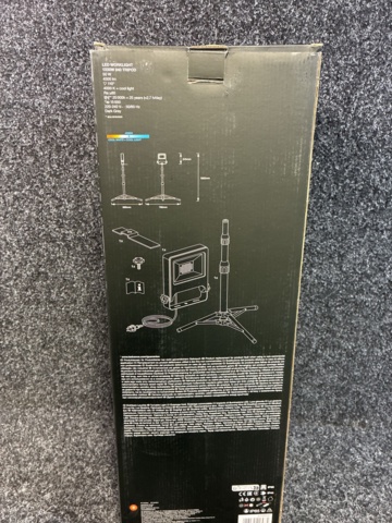 1602781-5 Abetsbelysning Ledvance LED Strålkastare Grå 50W 4500lm 120D - 840 Kallvit