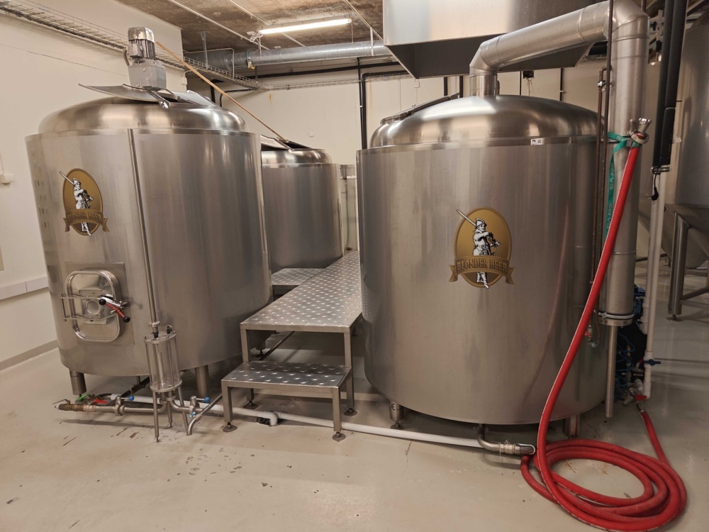 1581771-1 Bryggverk 1500 liter med tillbehör - Blonder Beer (Techimpex)