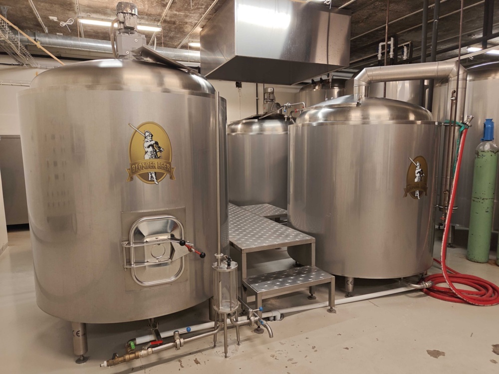 1581771-2 Bryggverk 1500 liter med tillbehör - Blonder Beer (Techimpex)