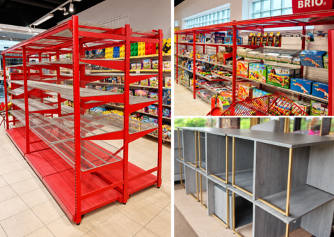 Avyttring butiksinredning