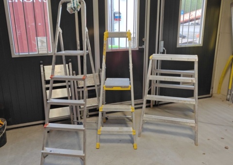 Five ladders