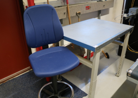 Work table & chair