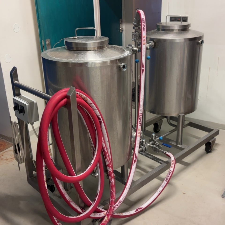 1373628-3 CIP-anläggning med 2 st tankar 2 x 200 L - Techimpex