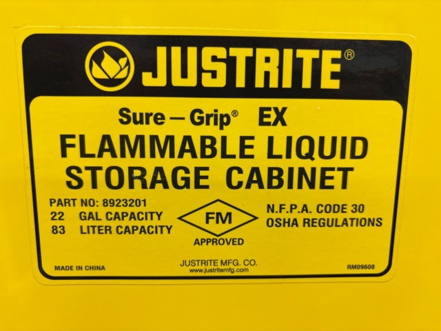 1600252-6 Brandskåp - Justrite Sure-Grip EX 8923201