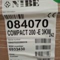 1602790-4 Varmvattenberedare NIBE Compact 200-E 3 kW