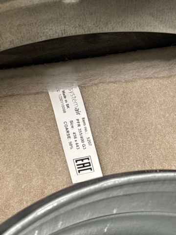 1600255-3 Ventilationsenhet med filter och tillbehör - Systemair FGR 400 EU3