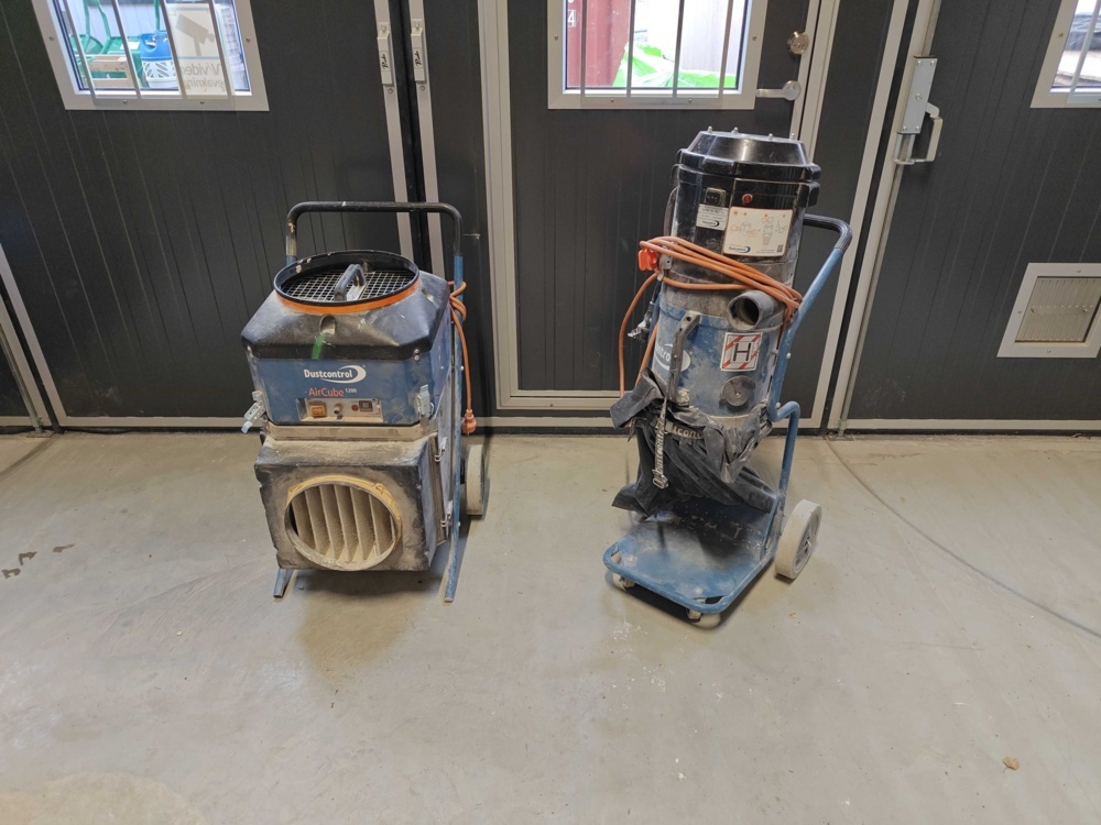 1484700-1 Air purifier and dust separator DustControl