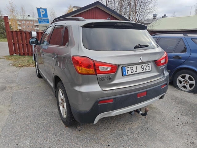 1564949-6 Mitsubishi ASX 1.8 Di-D+ ClearTec Manuell, 150hk, 2011 (Repobjekt)