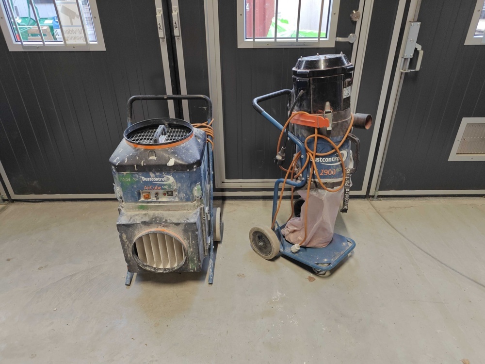 1484701-1 Air purifier and dust separator DustControl