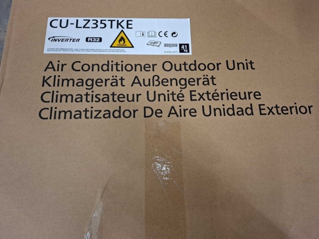 1602792-10 Utedel luftvärmepump/luftkonditionering Panasonic CU-LZ35TKE