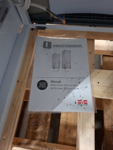 1602793-8 Golvstående elvattenvärmare Metro Therm Modul 200 E