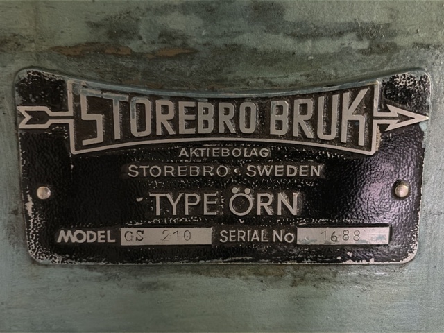 1576496-15 Metallsvarv – Storebro Bruk GS 210