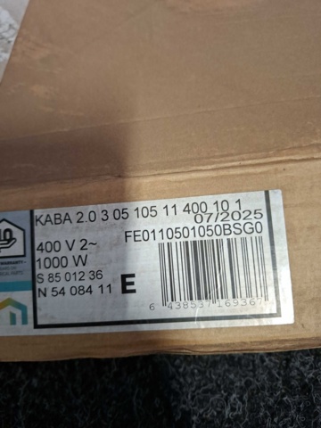 1602794-8 Elradiator LVI KABA 2 1127x500mm