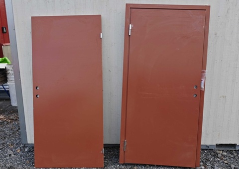 Steel door with frame Daloc 10x21