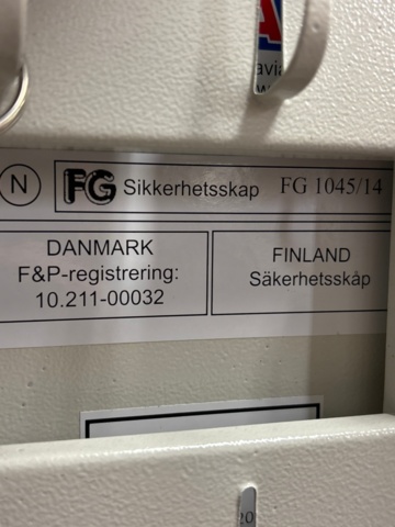 1600293-2 Nyckelskåp - Scandinavian Safe