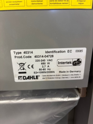 1600295-5 Dokumentförstörare - Dahle 40314