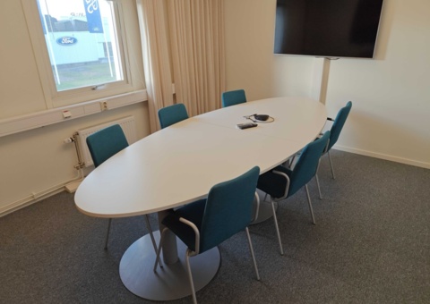 Furniture and TV for conference