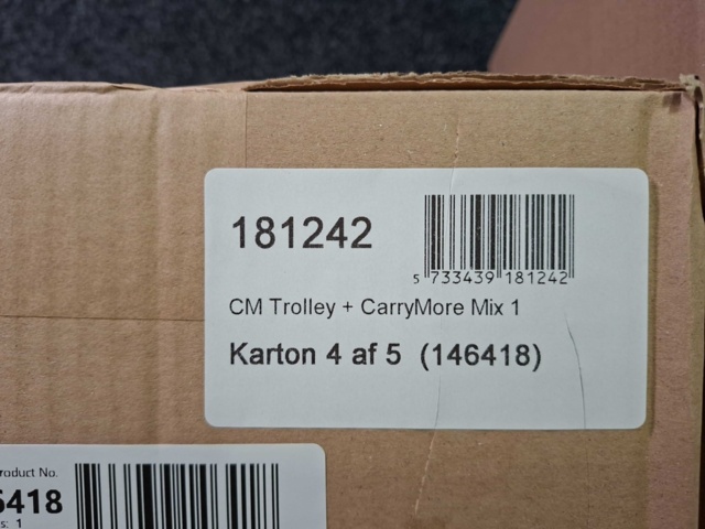 1603824-6 Transportsystem Raaco CarryMore Trolley + CarryMore Mix
