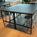 1548296-4 Barbord 2 st med 8 st barstolar