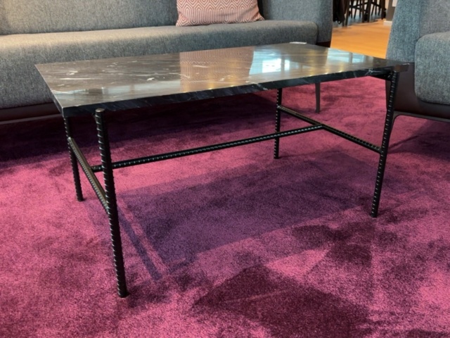 1548298-16 Loungemöblemang med soffa, fåtöljer, soffbord, sittpuff och matta - Coalesse