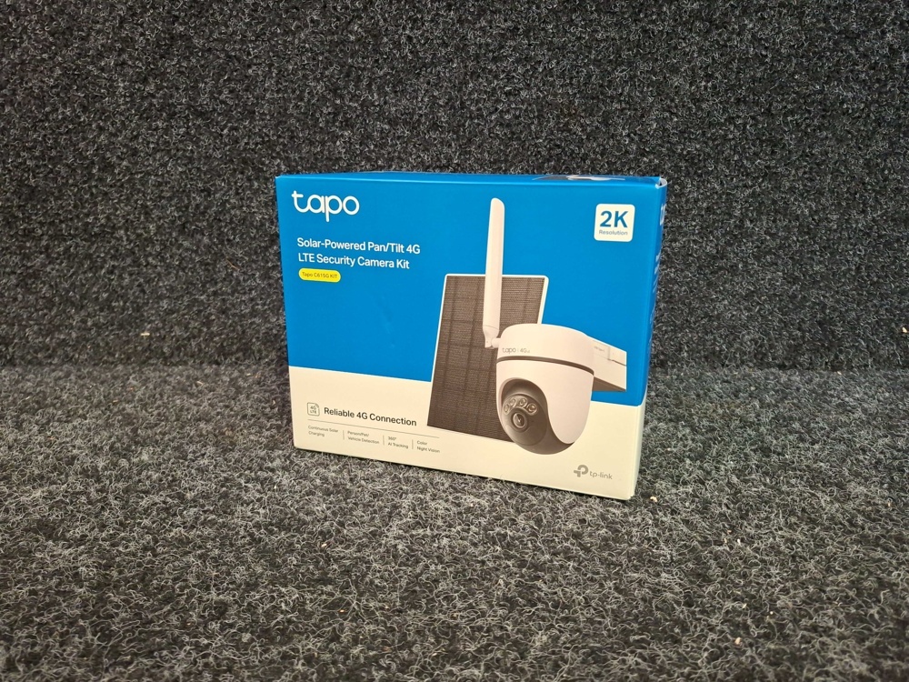 1603980-2 Solar-powered Security Camera TP-Link Tapo C615G KIT
