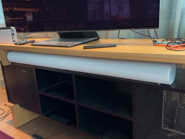 1548299-9 Smart-TV 55", soundbar 'Sonos Arc', Nintendo Switch och mediamöbel