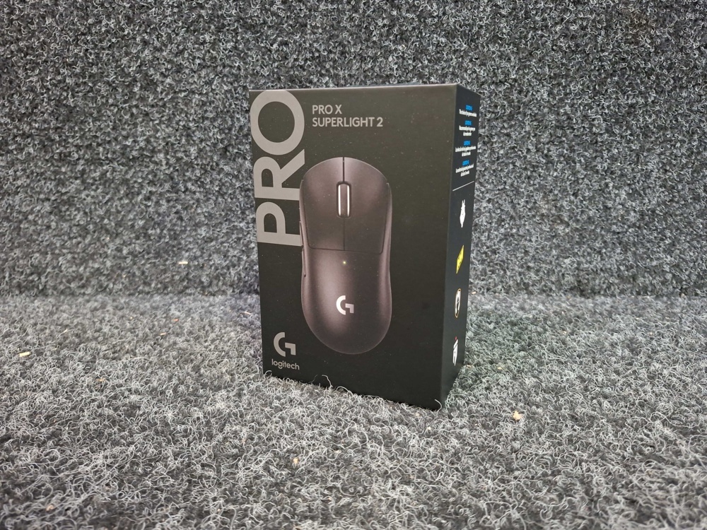 1603984-2 Wireless gaming mouse Logitech G Pro X Superlight 2 Lightspeed (black)