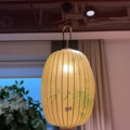 1548302-2 Pendellampa - HK Living 'Bambu'