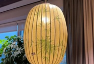 1548302 Pendellampa - HK Living 'Bambu'