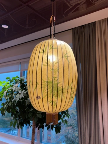 1548302-1 Pendellampa - HK Living 'Bambu'