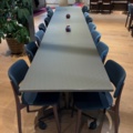1548304-10 Mobila länkbara bord 4 st, stolar 16st - deNonna m.fl