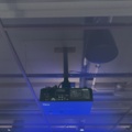 1548310-2 Laserprojektor med motordriven projektorduk och konferensutrustning - Panasonic / Logitech