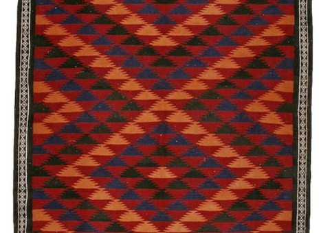 Hand-knotted Afghan rug - Kilim, 150 x 266 cm