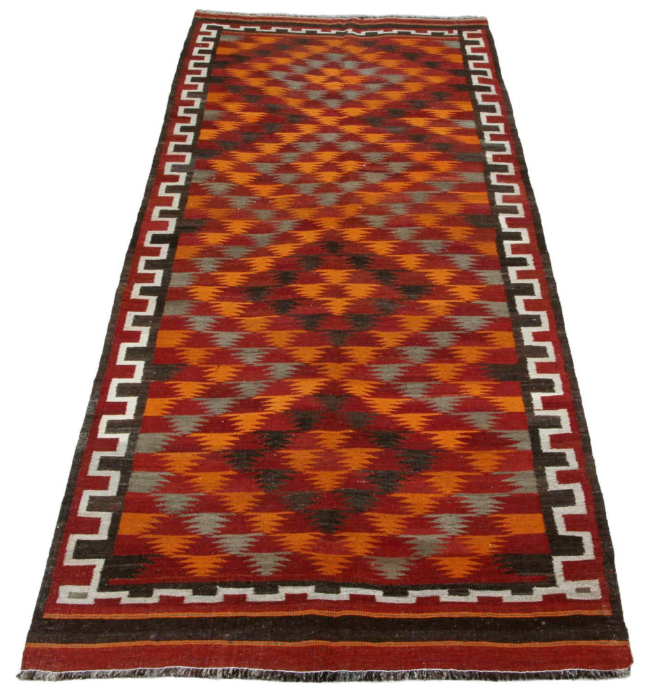 1603996-1 Hand-knotted Afghan rug - Kilim, 150 x 370 cm