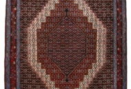 1603998 Handknuten persisk dubbelvävd matta - Senneh, 125 x 179 cm
