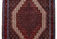 1603999 Handknuten persisk dubbelvävd matta - Senneh, 127 x 178 cm