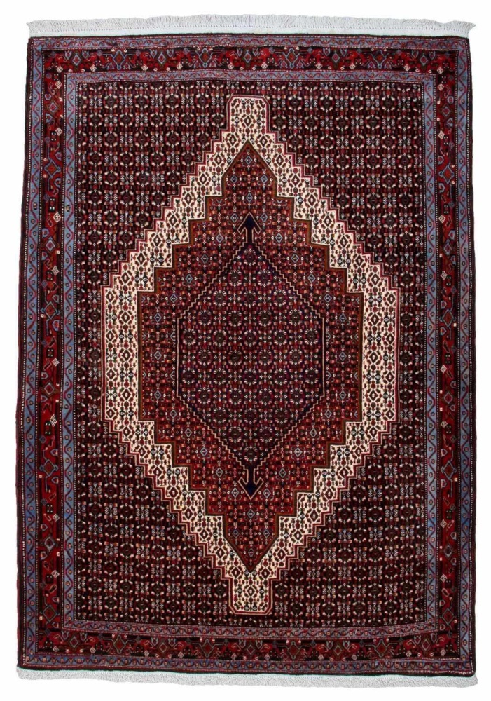 1603999-1 Hand-knotted Persian double-woven rug - Senneh, 127 x 178 cm