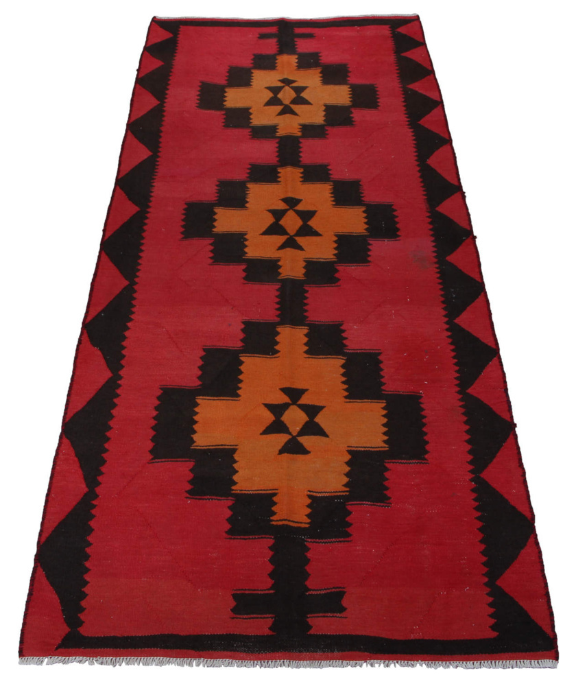 1604002-1 Hand-knotted Persian rug - Azerbajdzjan Kilim, 140 x 361 cm