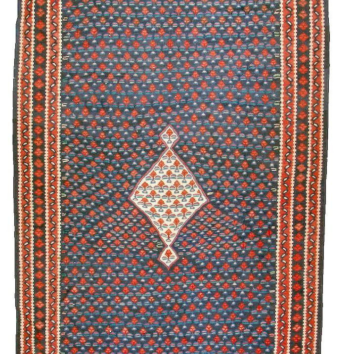 1604005-1 Hand-knotted Persian rug - Bidjar Kilim, 146 x 282 cm